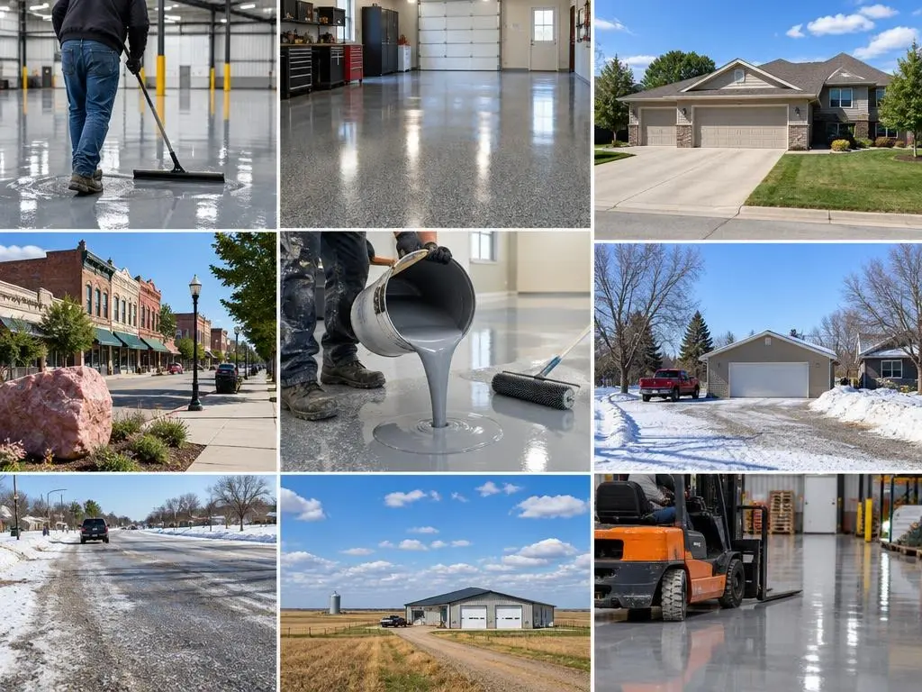 Commercial & Shop Floor Epoxy in Sioux Falls, SD